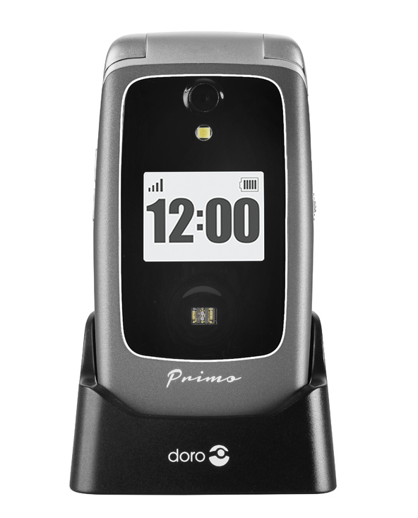 Doro Primo 418 7,11 cm (2.8") 110 g Graphite Appareil-photo de téléphone Doro Primo 418 7,11 cm (2.8") 110 g Graphite Appareil-photo de téléphone
