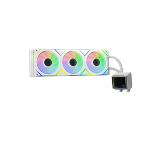 XPG LEVANTE II 360 Processeur Refroidisseur de liquide tout-en-un 12 cm Blanc