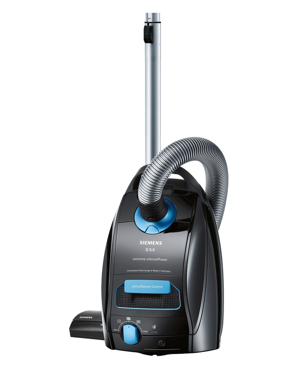 Siemens VSQ5X1230 Aspirateur 4,5 L Aspirateur réservoir cylindrique Sec 850 W Sac à poussière