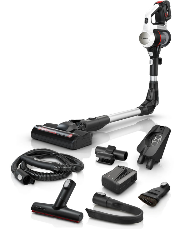 Bosch BSS715CARP aspirateur balai et balai électrique Aspirateur-balai 2 en 1 Batterie Sec Sans sac 0,3 L Noir, Argent, Blanc 5  Bosch BSS715CARP aspirateur balai et balai électrique Aspirateur-balai 2 en 1 Batterie Sec Sans sac 0,3 L Noir, Argent, Blanc 5