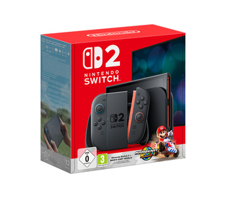 Nintendo Switch 2 + Mario Kart World console de jeux portables 20,1 cm (7.9") 256 Go Écran tactile Wifi Noir