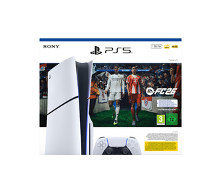 Sony PlayStation 5 + EA Sports FC 26 Bundle 1 To Wifi Noir, Blanc