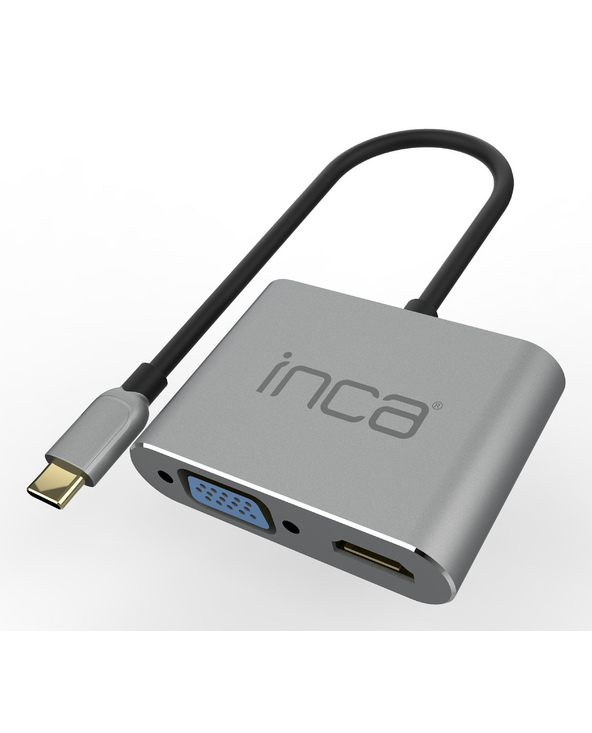 Inca ITPC-06TX hub & concentrateur USB Type-C 5000 Mbit/s Gris Inca ITPC-06TX hub & concentrateur USB Type-C 5000 Mbit/s Gris
