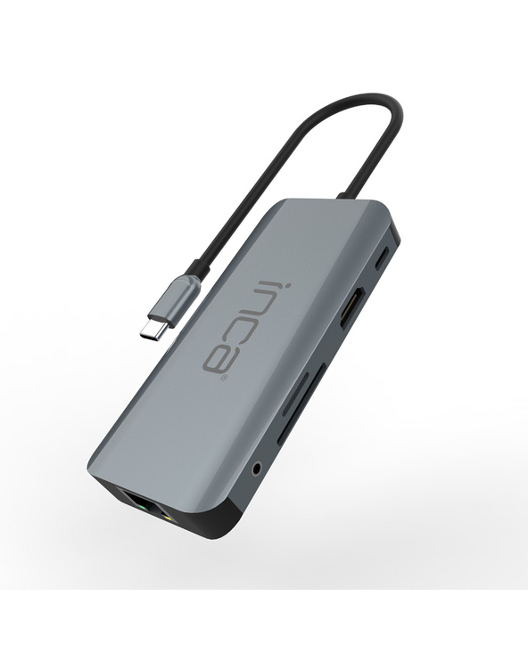 Inca ITPC-10TX hub & concentrateur USB Type-C 5000 Mbit/s Gris Inca ITPC-10TX hub & concentrateur USB Type-C 5000 Mbit/s Gris