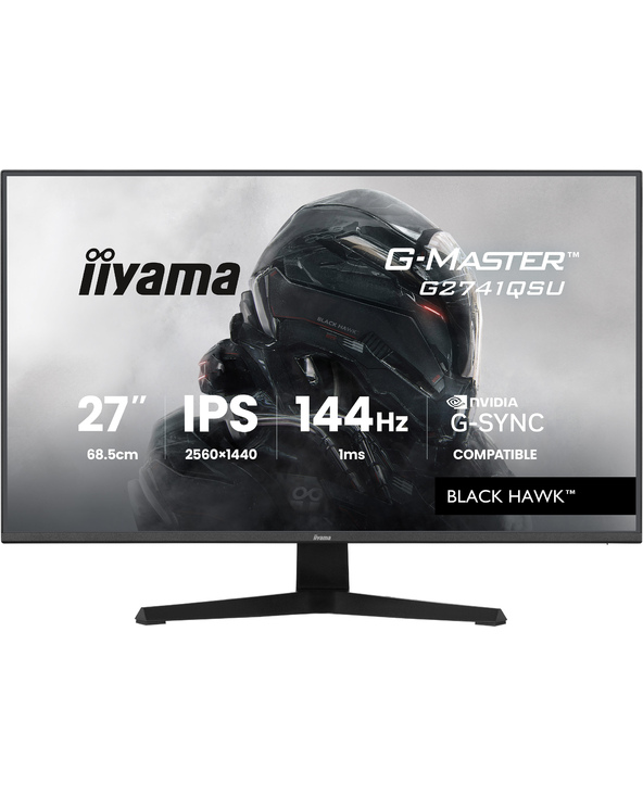 iiyama G-MASTER G2741QSU-B1 68,6 cm (27") Noir iiyama G-MASTER G2741QSU-B1 68,6 cm (27") Noir