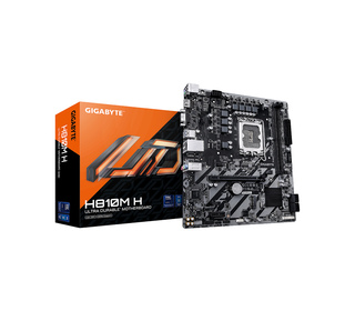 GIGABYTE H810M H Carte mère - Processeurs Intel Core Ultra (Série 2), VRM 4+1+2 phases, jusqu'à 6400 MHz DDR5, 1xPCIe 4.0 M.2, L