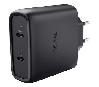 Trust Maxo Chargeur GaN USB-C 65W à 2 ports