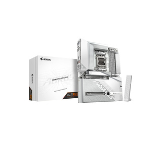 GIGABYTE B850 AORUS STEALTH ICE Carte Mère – Processeurs AMD Ryzen série 9000, VRM numérique 14+2+2 phases, jusqu’à 8200 MHz DDR