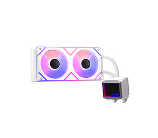 XPG LEVANTE II Processeur Kit de refroidissement du liquide 12 cm Blanc