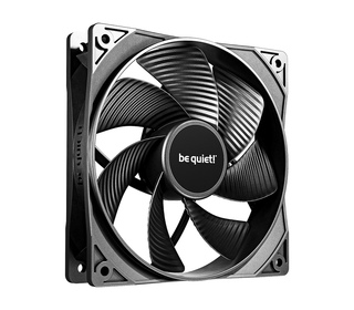 be quiet! Light Wings 120 mm PWM Reverse Black | Ventilateur PC reverse blanc | Pack de 3