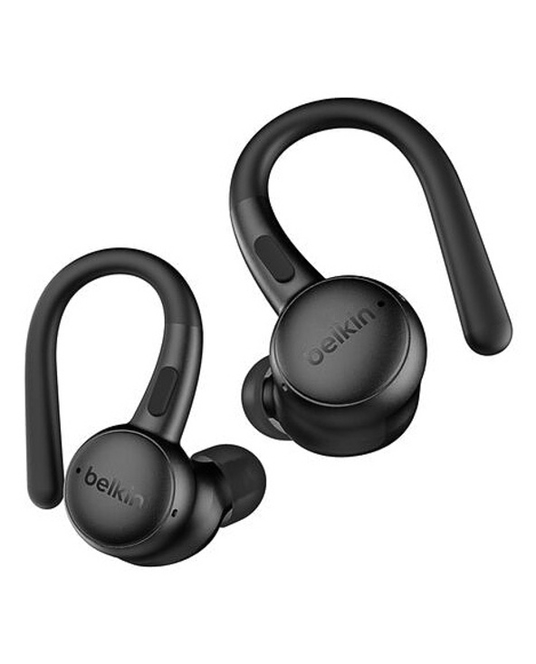 Belkin SoundForm ActiveFit Casque Avec fil &sans fil Crochets auriculaires Appels/Musique USB Type-C Bluetooth Noir Belkin SoundForm ActiveFit Casque Avec fil &sans fil Crochets auriculaires Appels/Musique USB Type-C Bluetooth Noir
