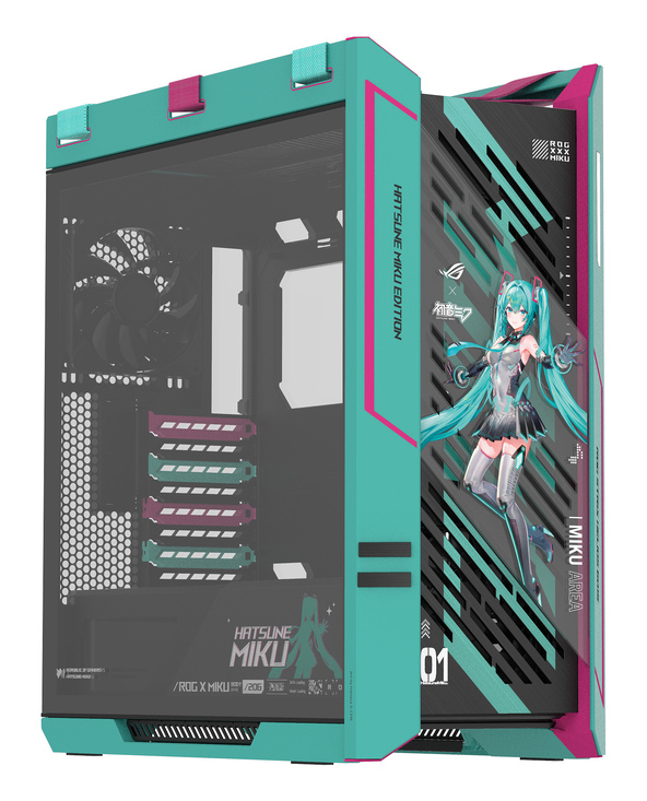 ASUS ROG Strix Helios II Hatsune Miku Edition Midi Tower Multicolore