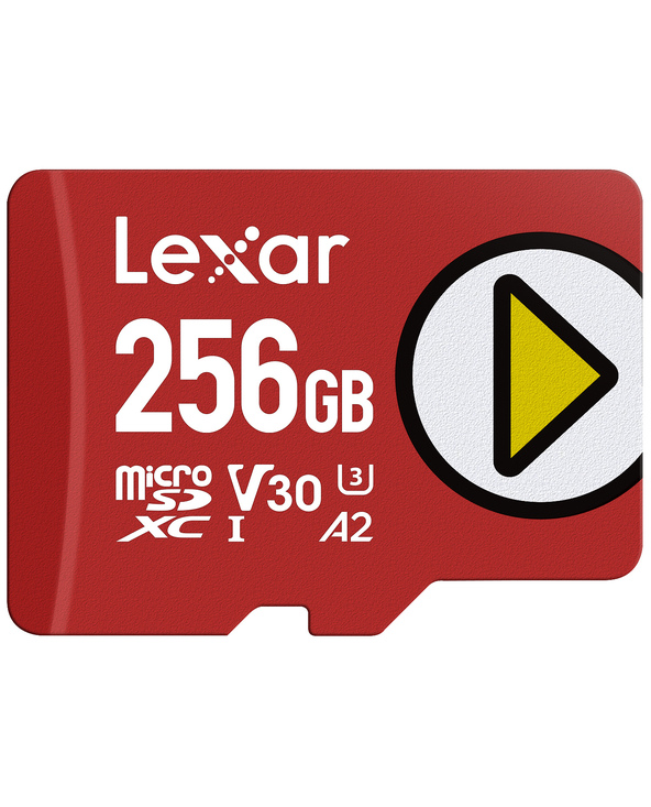 Lexar LMSPLAY256G-BNSNG mémoire flash 256 Go MicroSDXC UHS-I Classe 10