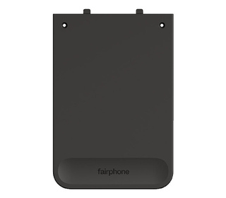 Fairphone F6COVL-1ZW-WW1 pièce de rechange de téléphones mobiles Étui arrière Noir