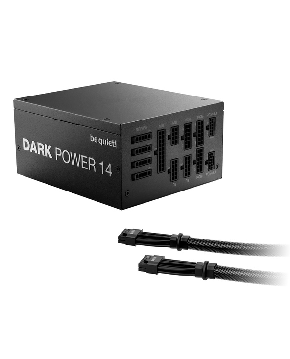 be quiet! Dark Power 14 1200 W | Alimentation ATX 3.1 | refroidissement actif ou mode semi-passif | 80 Plus Titanium