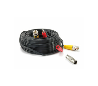 LevelOne CAS-5018 câble coaxial 18 m BNC CC Noir