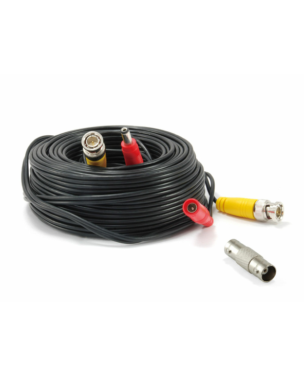 LevelOne CAS-5018 câble coaxial 18 m BNC CC Noir