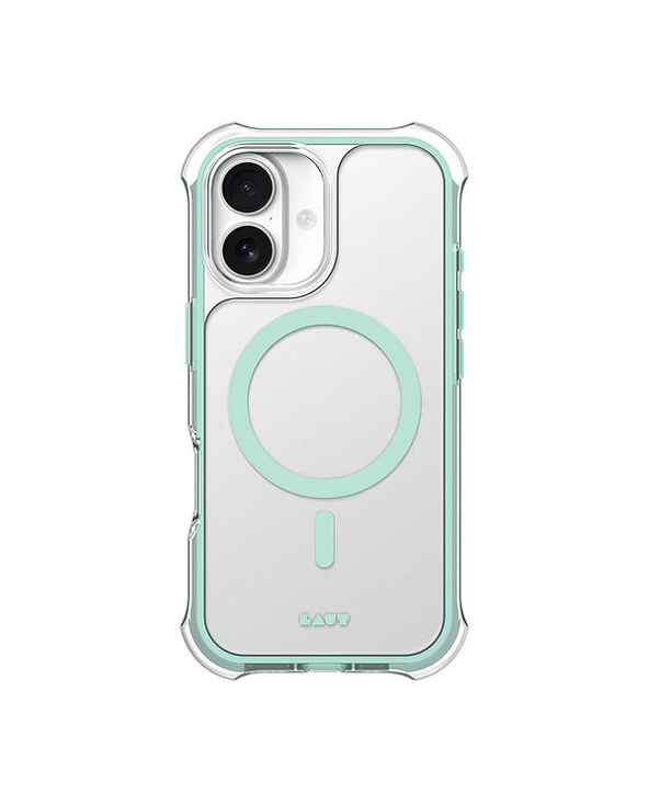 LAUT AERO PROTECT coque de protection pour téléphones portables 16 cm (6.3") Housse Couleur menthe, Transparent