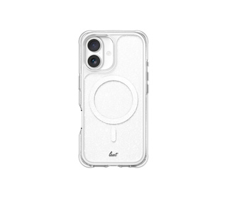 LAUT AERO SPARKLE coque de protection pour téléphones portables 16 cm (6.3") Housse Argent, Transparent