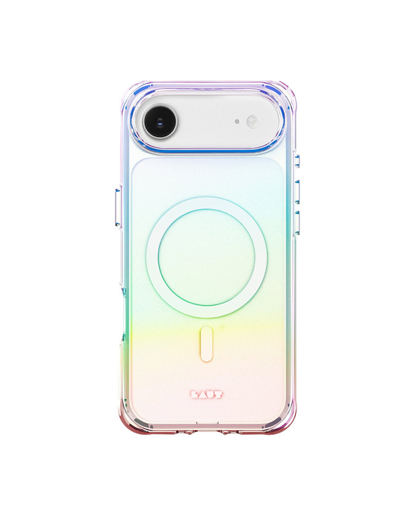 LAUT AERO HOLO coque de protection pour téléphones portables 16,5 cm (6.5") Housse Perle, Transparent