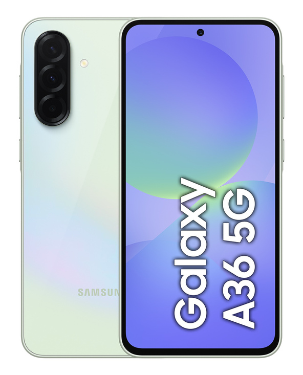 Samsung GALAXY A36 17 cm (6.7") 128 Go Citron vert
