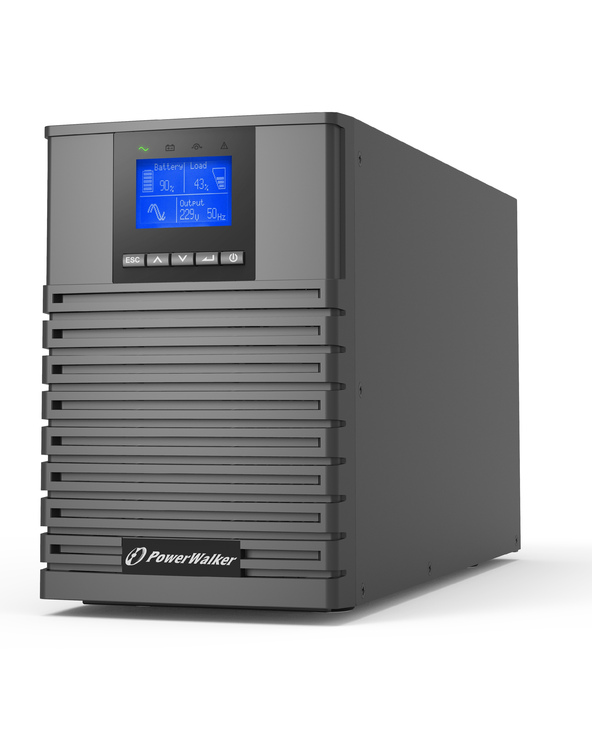 PowerWalker VFI 1500 ICT IoT alimentation d'énergie non interruptible Double-conversion (en ligne) 1,5 kVA 1500 W 4 sortie(s) CA
