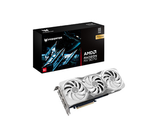 Acer Predator BiFrost Radeon RX 9070 OC 16GB White edition AMD 16 Go GDDR6