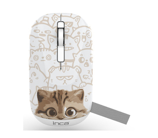 Inca IWM-242K souris Bureau Ambidextre Bluetooth 1600 DPI