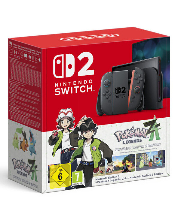 Nintendo Pack CONSOLE Switch 2 + JEU Légendes Pokémon : Z-A Switch 2 Edition