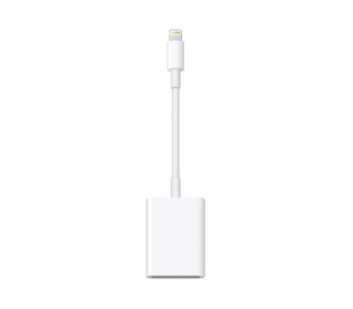 Apple MJYT2ZM/A lecteur de carte mémoire Lightning Blanc