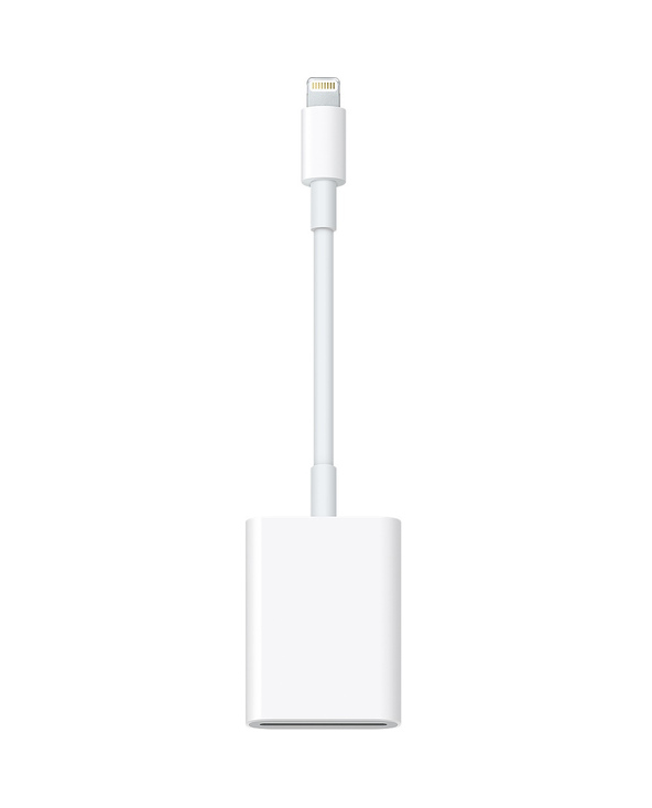Apple MJYT2ZM/A lecteur de carte mémoire Lightning Blanc