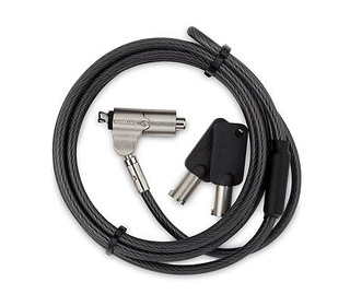 Targus DEFCON N-KL Mini câble antivol Noir, Argent 2 m