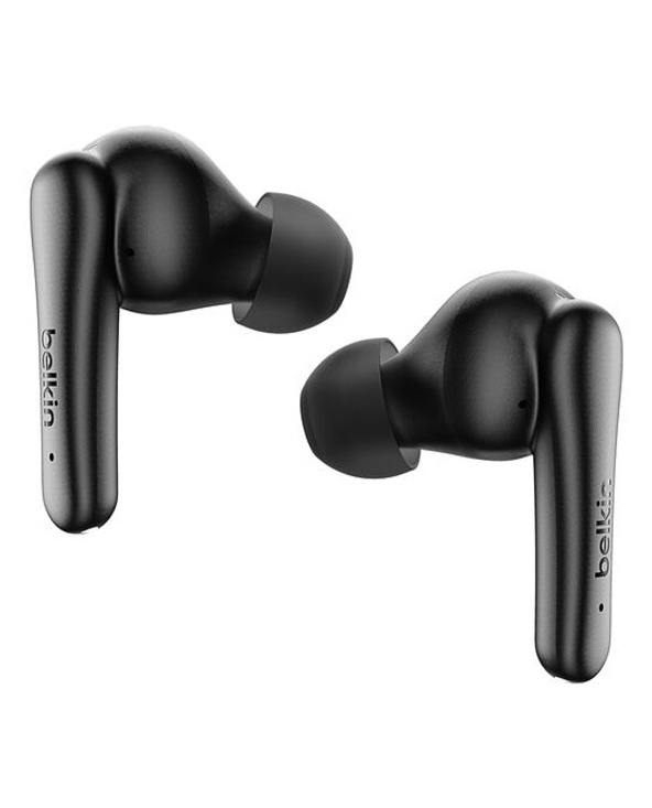 Belkin SoundForm Rhythm Casque Avec fil &sans fil Ecouteurs Appels/Musique USB Type-C Bluetooth Noir