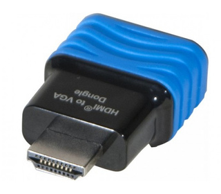 Dacomex 051238 changeur de genre de câble HDMI VGA Noir, Bleu