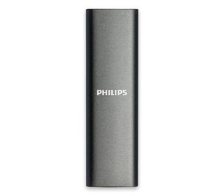 Philips FM02SS030P/00 lecteur à circuits intégrés externe 2 To USB Type-C 3.2 Gen 1 (3.1 Gen 1) Gris