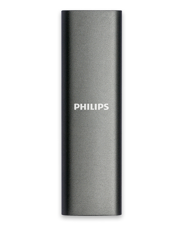 Philips FM02SS030P/00 lecteur à circuits intégrés externe 2 To USB Type-C 3.2 Gen 1 (3.1 Gen 1) Gris