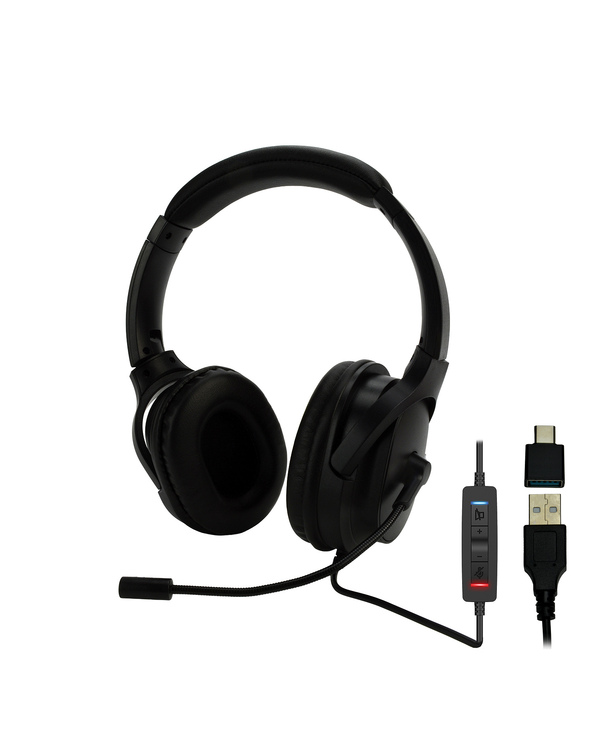 MCL MK1A99AZZZCSQMUSB - Casque Micro filaire USB-A / USB-C