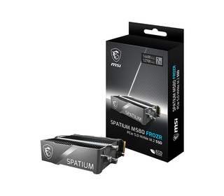 MSI SPATIUM M580 PCIe 5.0 NVMe M.2 FROZR 4TB 4 To PCI Express 5.0 3D NAND