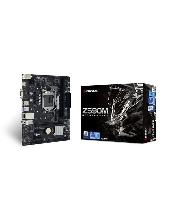 Biostar Z590 VALKYRIE Intel Z590 LGA 1200 (Socket H5) micro ATX
