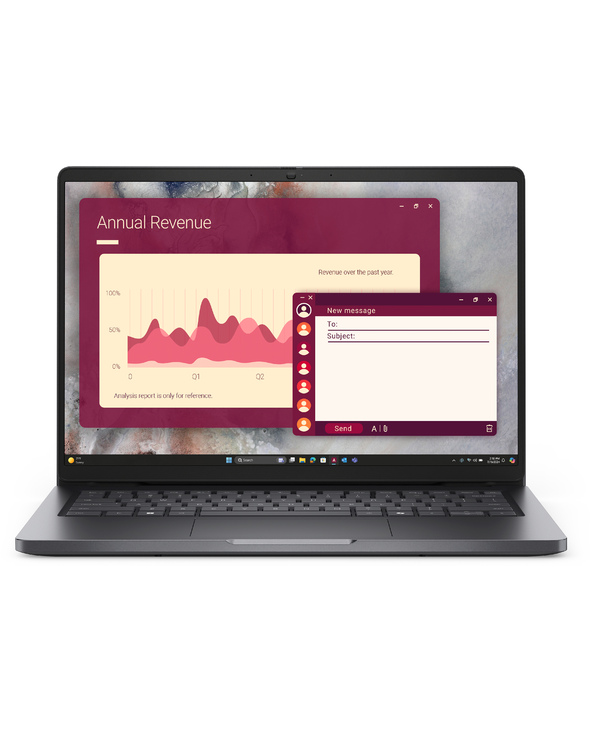 DELL Pro PC14250 14" Intel Core 5 16 Go Noir 512 Go