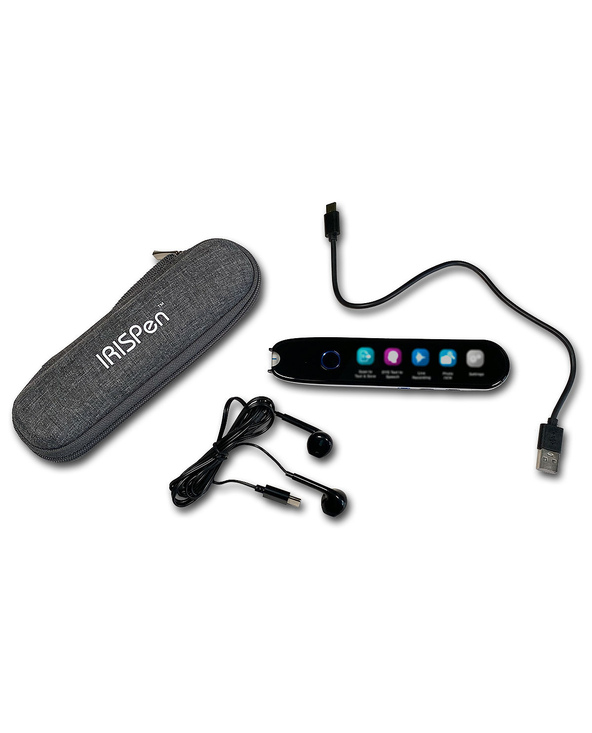 I.R.I.S. IRISPen Reader 8 Stylo scanner Noir, Blanc