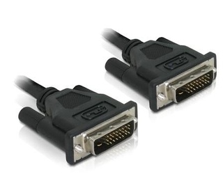 DeLOCK DVI 24+1 Cable 0.5m male/male câble DVI 0,5 m DVI-D Noir
