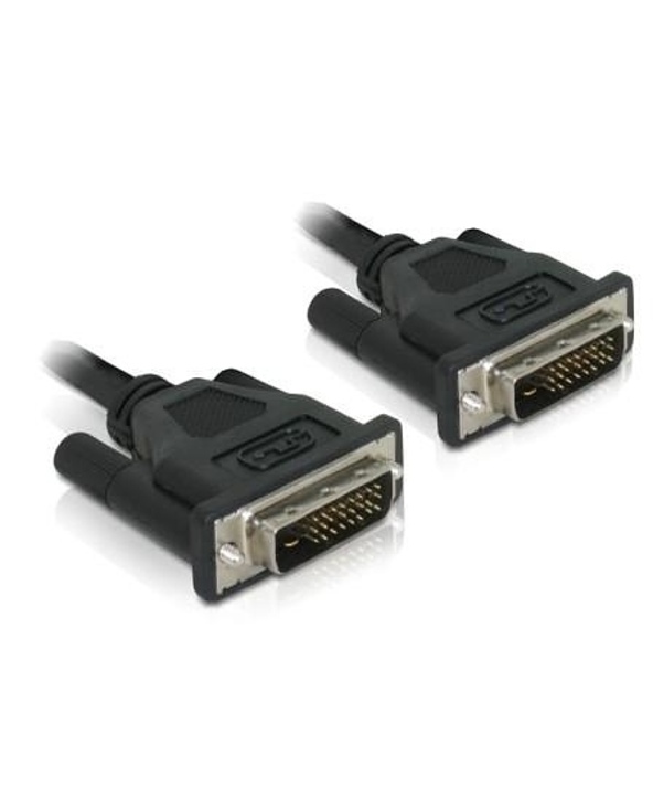 DeLOCK DVI 24+1 Cable 0.5m male/male câble DVI 0,5 m DVI-D Noir