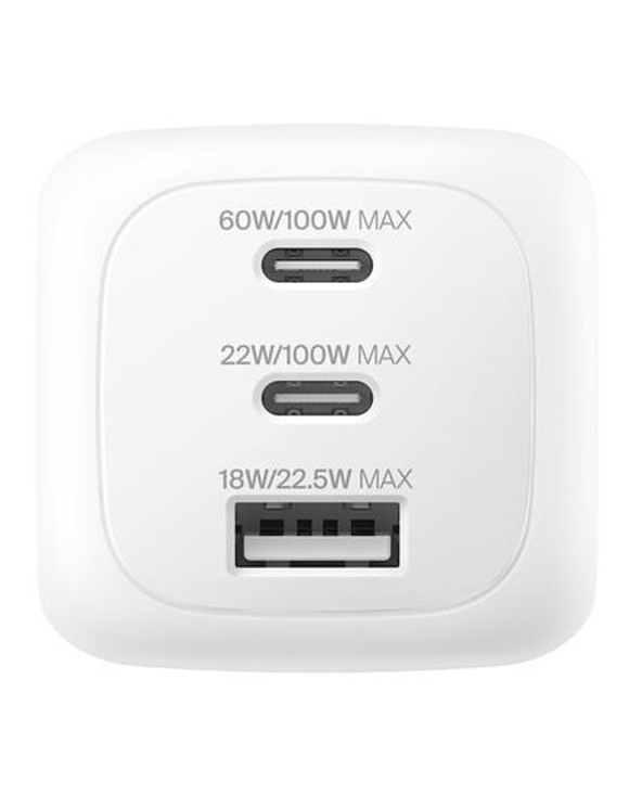 Belkin WCH016hqWH Universel Blanc Secteur Charge rapide Intérieure