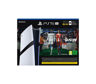 Sony PlayStation 5 Pro + EA Sports FC 26 Bundle 2 To Wifi Noir, Blanc