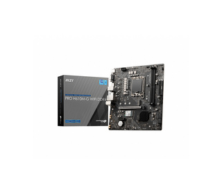 MSI PRO H610M-G WIFI DDR4 carte mère Intel H610 LGA 1700 micro ATX