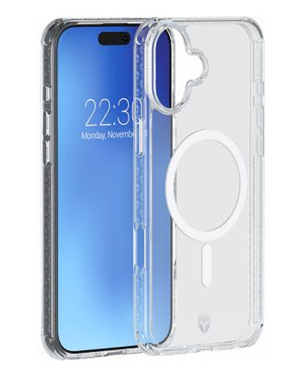 BIG BEN FCAIRMAGIP16T coque de protection pour téléphones portables 15,5 cm (6.1") Housse Transparent, Blanc
