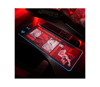 Numskull Games 154923 tapis de souris Tapis de souris de jeu Noir, Multicolore, Rouge