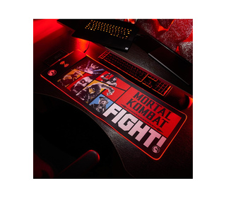 Numskull Games 154922 tapis de souris Tapis de souris de jeu Noir, Multicolore, Rouge