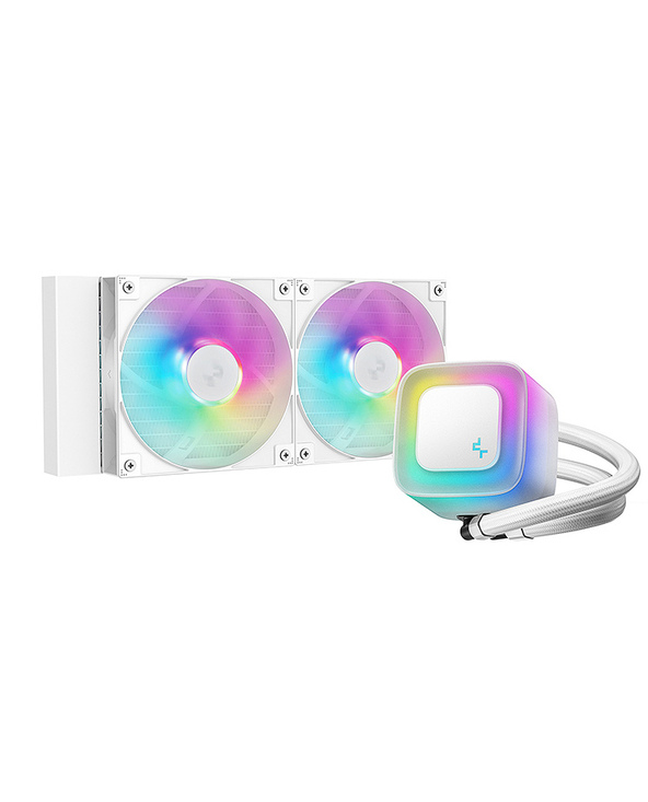 DeepCool LE240 V2 Processeur Refroidisseur de liquide tout-en-un 12 cm Blanc